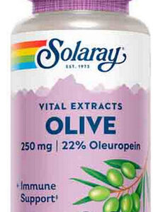Extrato De Folha De Oliveira 250 Mg 60 Cápsulas Da Solaray