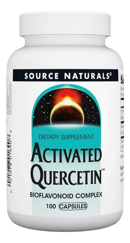 Activated Quercetin Capsule 100 Caps By Source Naturals