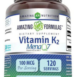 Fórmulas Incríveis De Vitamina K2 Menaq7 100 Mcg 120 Cápsula