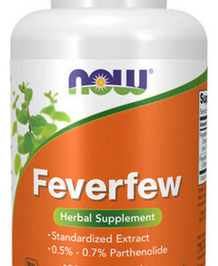 Feverfew 400 Mg 100 Cápsulas Da Now Foods