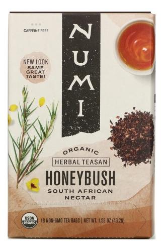Organic Tea Honeybush By Numi Tea