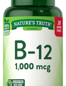 Vitamina B12 1000 Mcg 220 Comprimidos Da Nature's Truth