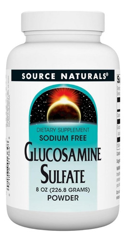 Glucosamine Sulfate Powder 8 Oz By Source Naturals
