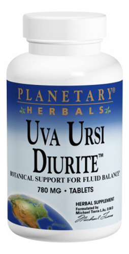 Uva Ursi Diurite 72 Tabs By Planetary Herbals