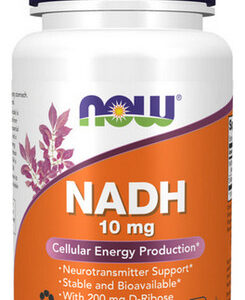 Nadh Com Ribose 10 Mg 60 Cápsulas Da Now Foods