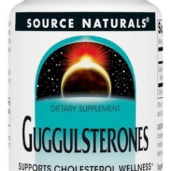 Guggulsterones 37.5 Mg 60 Tabs By Source Naturals