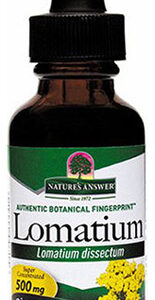 Raiz De Lomatium Sem Álcool, 1 Onça Da Nature's Answer