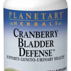 Cranberry Bladder Defense 120 Tabs By Planetary Herbals