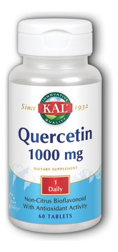Quercetina 1.000 Mg 60 Comprimidos Por Kal
