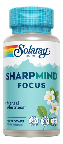 Sharpmind Focus 30 Count By Solaray