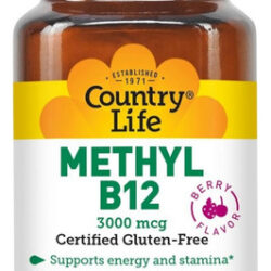 Superior Com Sabor De B-12, 3000 Mcg, 50 Perdas, Da Country