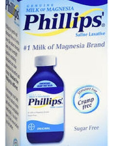Phillips Milk Of Magnesia Saline Laxative 4 Oz By Bayer
