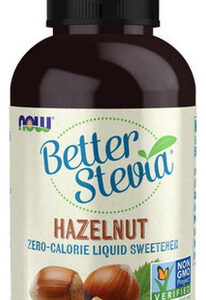 Better Stevia, Líquido De Avelã, 2 Onças, Da Now Foods