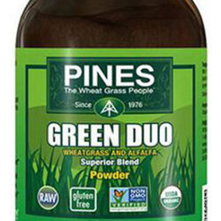 Green Duo Powder 10 Onças Da Pines Wheat Grass