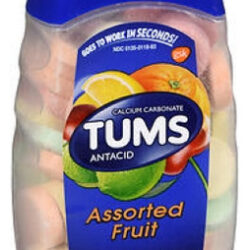 Antiácido De Frutas Variadas Ultrarresistente, Mastigável, 7