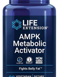 Ampk Activator 30 Cápsulas Vegetais Da Life Extension