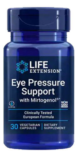Suporte De Pressão Ocular Com Mirtogenol 30 Cápsulas Da Life