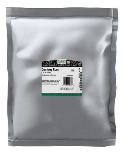 Raiz De Confrei Cortada E Peneirada De 1 Kg Pela Frontier Co