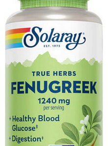Feno-grego 620 Mg 100 Cápsulas Da Solaray