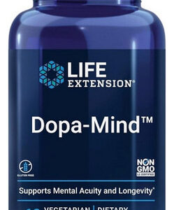 Dopa-mind 60 Comprimidos Vegetarianos Da Life Extension