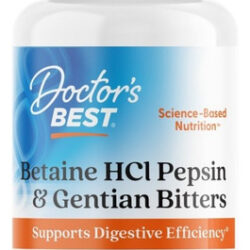 Betaína Hcl, Pepsina E Amargos De Genciana 120 Cápsulas Da D