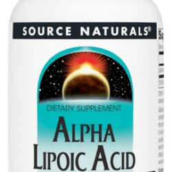 Alpha Lipoic Acid 600 Mg 60 Caps By Source Naturals