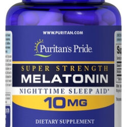 Tamanho Experimental De Melatonina: 10 Mg, 30 Cápsulas De Li
