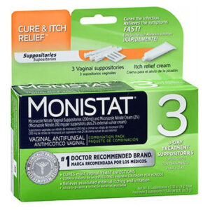 Pacote Combinado De Aplicadores Descartáveis Onistat, 3 Cada