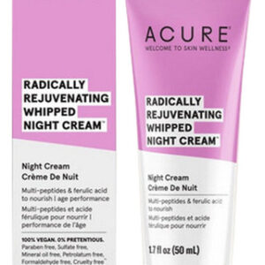 Creme Noturno Rejuvenescedor Batido De 1,7 Onças Da Acure