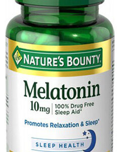 Melatonina Nature's Bounty 10 Mg 60 Cápsulas Da Nature's Bou