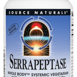 Serrapeptase 500 Mg 120 Vegicaps By Source Naturals