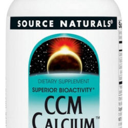 Ccm Calcium 60 Comprimidos Da Source Naturals