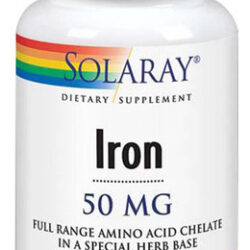 Ferro 50 Mg 60 Cápsulas Da Solaray