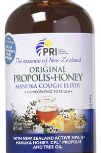 Elixir De Própolis E Mel Para Tosse De 8 Onças Da Pacific Re