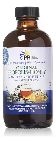 Elixir De Própolis E Mel Para Tosse De 8 Onças Da Pacific Re