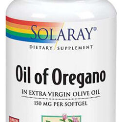 Óleo De Orégano 60 Cápsulas Gelatinosas Da Solaray