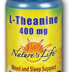 L-theanine 400 Mg 30 Tabs By Nature's Life