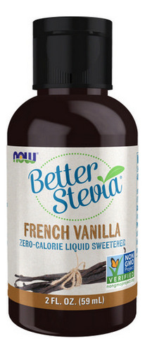 Betterstevia: Baunilha Francesa Líquida, 2 Onças, Da Now Foo