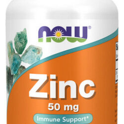 Zinco 50 Mg 250 Comprimidos Da Now Foods
