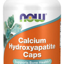 Hidroxiapatita De Cálcio 120 Cápsulas Da Now Foods