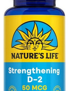 Vitamina D-2 Ergocalciferol 2000 Ui 90 Vcaps By Nature's Lif