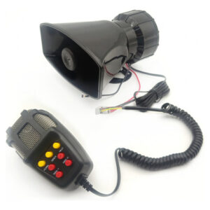 Megafone De Carro Alto-falante E Sirene De 5 Tons 12v 110d