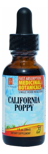 Papoula Da Califórnia, 1 Onça, De L. A. Naturals