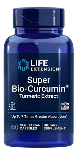 Super Bio-curcumina 400 Mg 60 Cápsulas Da Life Extension