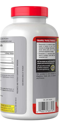 Glucosamina E Condroitina 1500 Mg 280 Comprimidos - Imagem 6