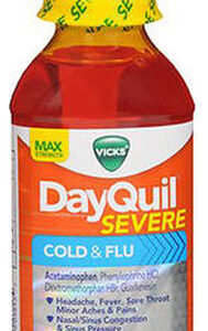 Líquido Para Gripes E Resfriados Severos Dayquil Com Força M