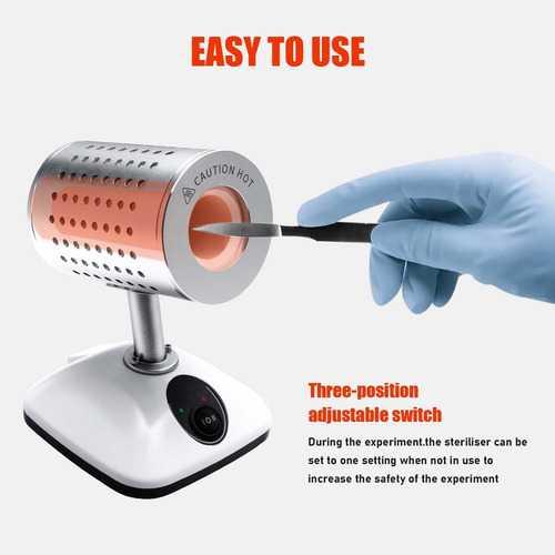 Esterilizador De Mesa Infravermelho Para Inoculação De Loop - Imagem 7