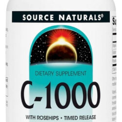 C-1000 1000 Mg 100 Tabs By Source Naturals