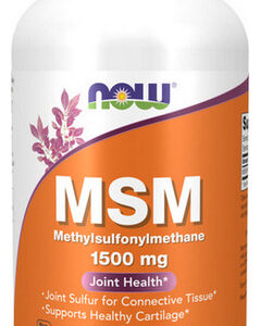 M.s.m 1500 Mg 200 Comprimidos Da Now Foods