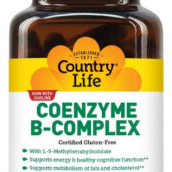 Coenzima B-complex Vegetarian 60 Cápsulas By Country Life